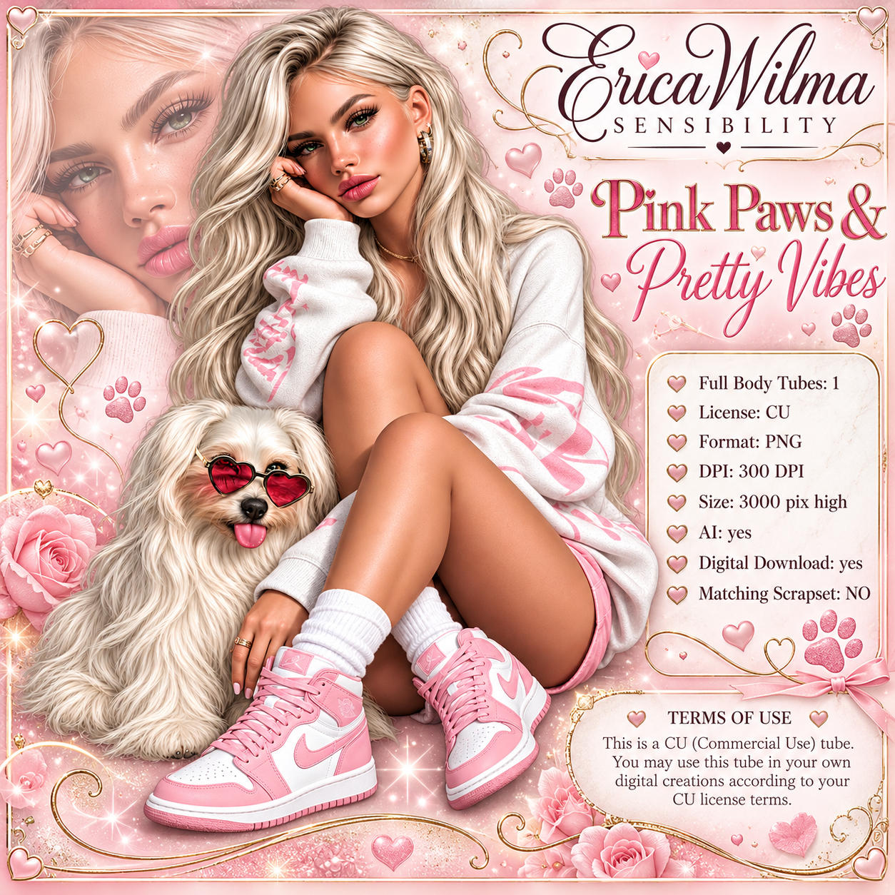 (image for) EW AI Tube - Pink Paws and Pretty Vibes 2026